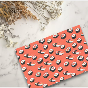 Papel De Seda Salmon Sushi Rolls