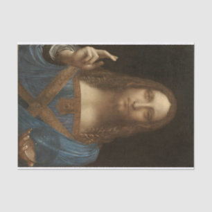 Papel De Seda Salvator Mundi por Leonardo da Vinci