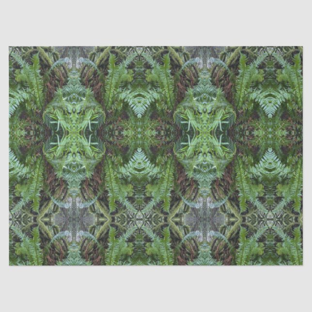 Papel De Seda samambaias do PNW (Frente )