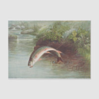 Samuel Kilbourne | Truta de Brook com salto - 1874