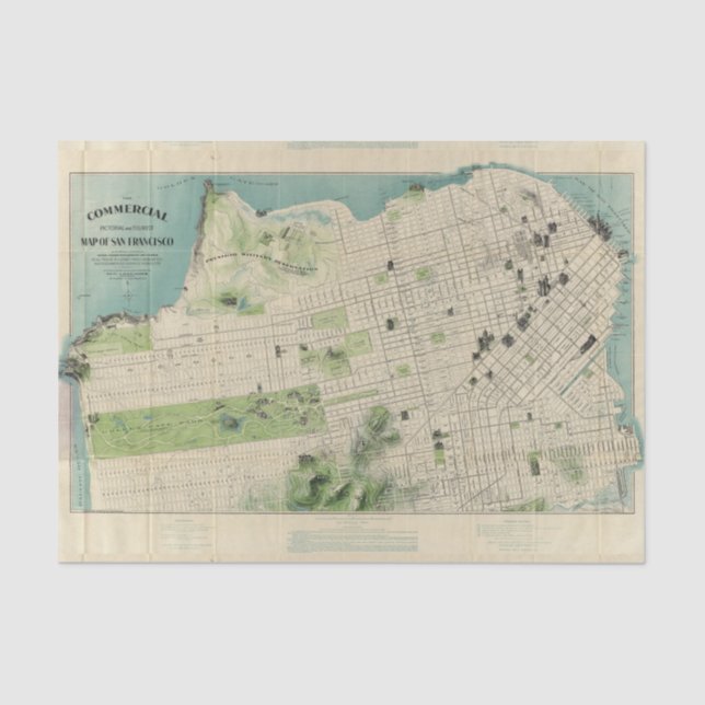 Papel De Seda San Francisco (Frente )