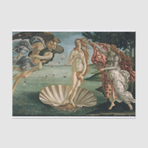Papel De Seda Sandro Botticelli   Nascimento de Vênus
