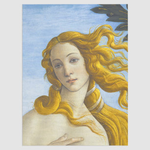 Papel De Seda Sandro Botticelli - Nascimento do Fechamento de V