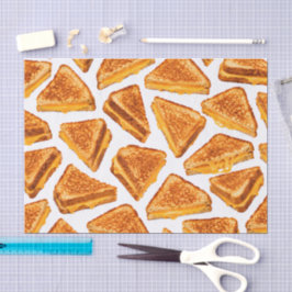 Papel De Seda Sanduíche de Queijo Grelhado