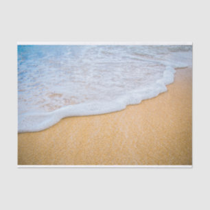 Papel De Seda Sandy Beach com Surf Foamy