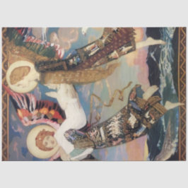 Papel De Seda “Santa Brígida” Arte Angelical por John Duncan