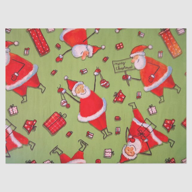 Papel De Seda santa Claus (Frente )