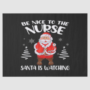 Papel De Seda Santa Claus Nurse