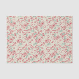 Papel De Seda Santas Sleigh Cutout Flourish