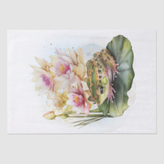 Papel De Seda Sapo Watercolor