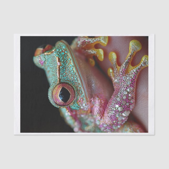 Papel De Seda Sapos e Ouros10 (Frente )