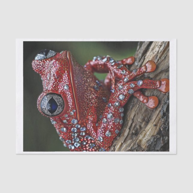 Papel De Seda Sapos e Ouros6 (Frente )