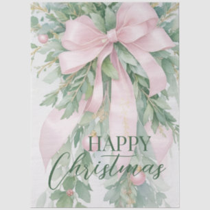 Papel De Seda Satin Fiducija Holly Greenerly