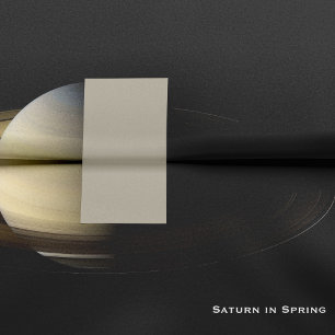 Papel De Seda Saturno na Primavera Equinox, desacoplamento Cassi