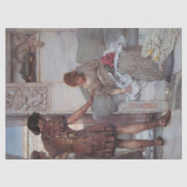 Papel De Seda Saudação Silenciosa (por Lawrence Alma-Tadema)
