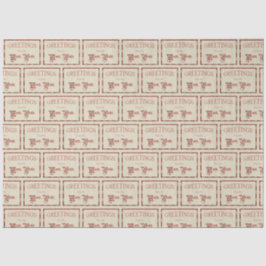 Papel De Seda Saudações do Polo Norte