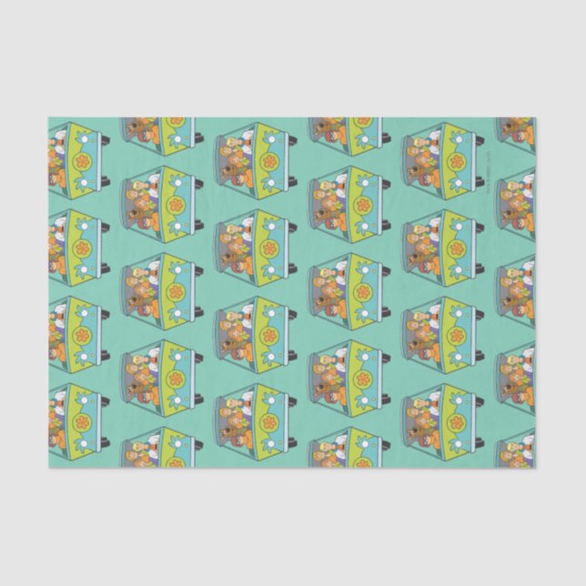 Papel De Seda Scooby-Doo e a Máquina Misteriosa Gang (Frente )