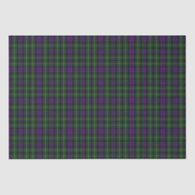 Papel De Seda Scottish Clan Abercrombie Tartan (Frente )