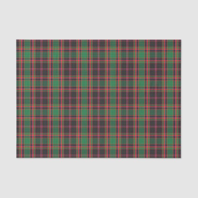 Papel De Seda Scottish Gifts Clan Cumming Hunting Tartan (Frente )