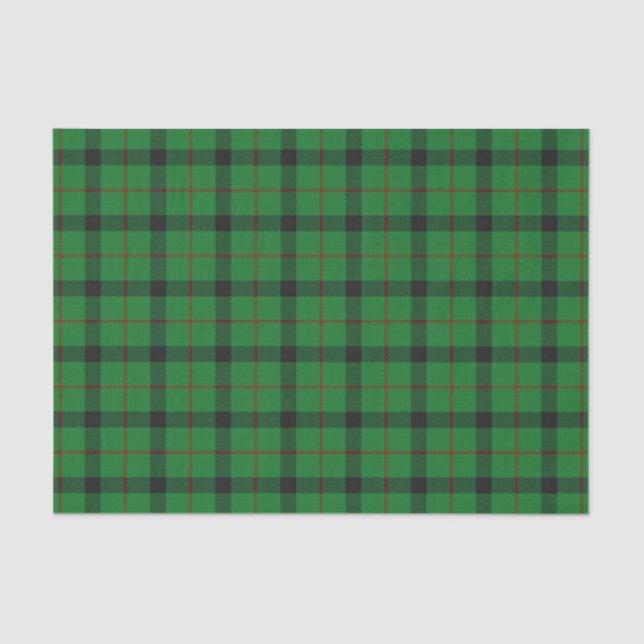 Papel De Seda Scottish Gifts Clan Kincaid Tartan (Frente )