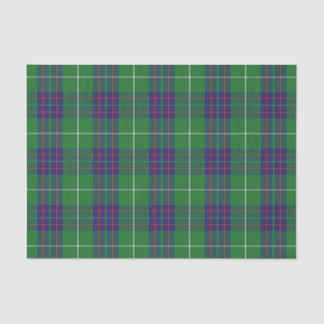 Papel De Seda Scottish Gifts Clan MacIntyre Tartan (Frente )