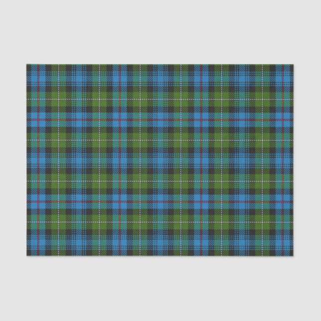 Papel De Seda Scottish Gifts Clan MacKenzie Tartan (Frente )