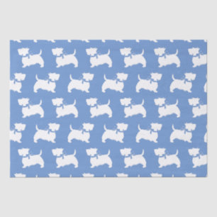 Papel De Seda Scottish Terrier Scotty Dog Puppy Scottie