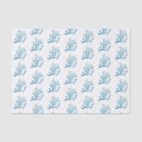 Sea Coral Watercolor Pattern Beach