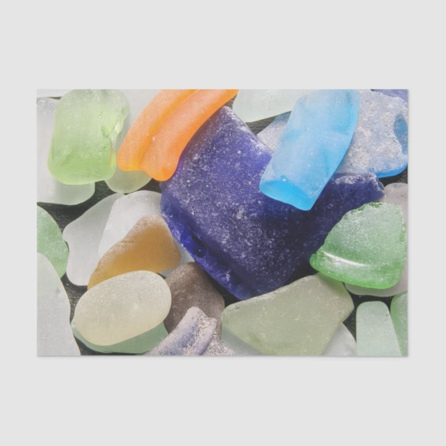 Papel De Seda Sea Glass Tissue Paper (Frente )