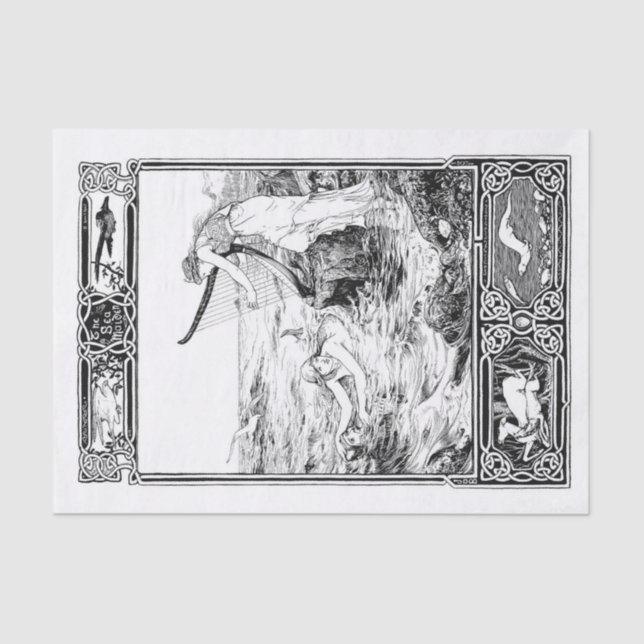 Papel De Seda Sea Maiden (Frente )