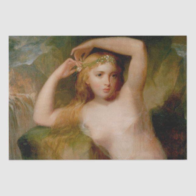 Papel De Seda Sea Nymph (por Thomas Sully) (Frente )
