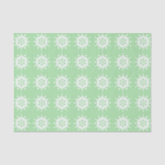 Papel De Seda Seafoam Mandala (Frente )