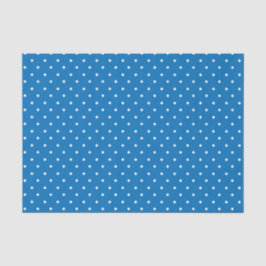 Papel De Seda Seamless blue background polka dot pattern 