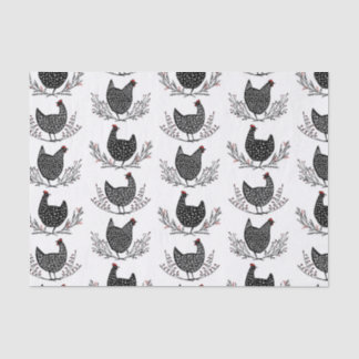 Papel De Seda Seamless chicken pattern