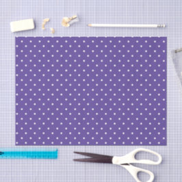 Papel De Seda Seamless  medium purple polka dot pattern