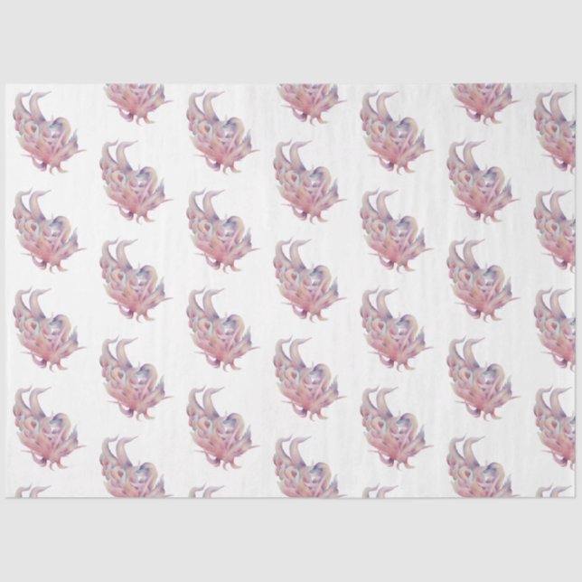 Papel De Seda SeaShell, Série Design 34, submarino (Frente )