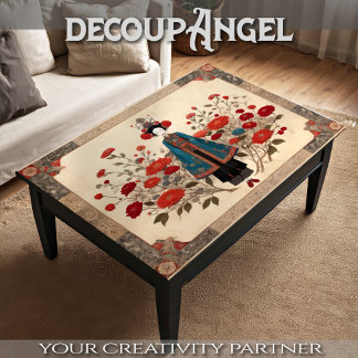 Papel De Seda Seda e Petais - Decoupage -