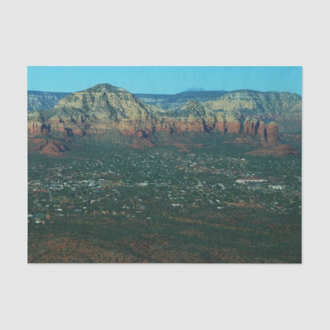 Papel De Seda Sedona e Pote de café de cima (Frente )
