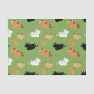 Papel De Seda Segure seus cavalos