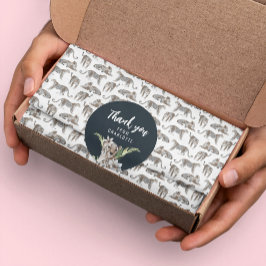 Papel De Seda Selva Selvagem Selvagem Safari Padrão