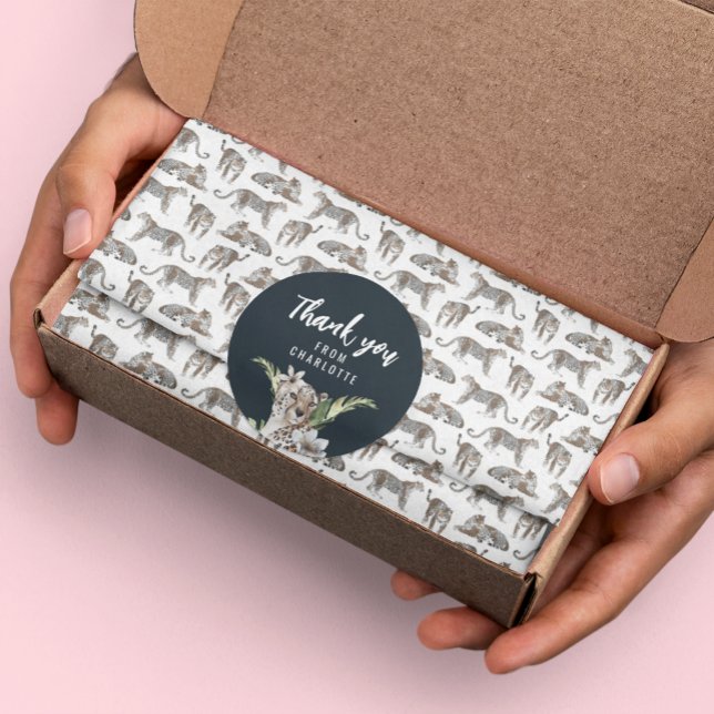 Papel De Seda Selva Selvagem Selvagem Safari Padrão (Criador carregado)