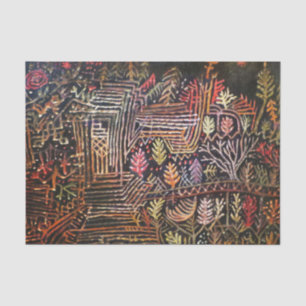 Papel De Seda Sem título (Reconstrução), Paul Klee Abstrato Art