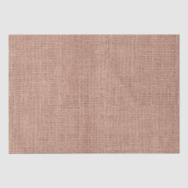 Papel De Seda Sencillo Realista Burlap Rústico Femenino Rosa Bei