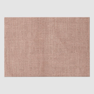 Papel De Seda Sencillo Realista Burlap Rústico Femenino Rosa Bei