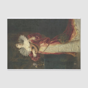 Papel De Seda Senhora com Lute por Ferdinand Wagner Jnr.