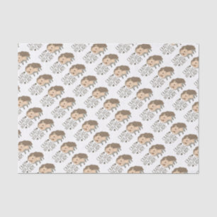 Papel De Seda senhora louca do ouriço