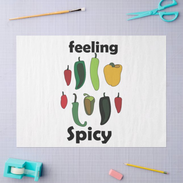 Papel De Seda Sentimento de Pimenta Malagueta Festa Fiesta (Arte )