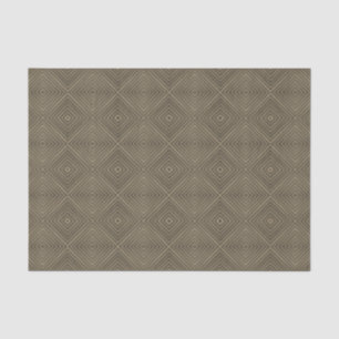 Papel De Seda Sepia Tone Hipnótico Diamante Moderno Pop Arte