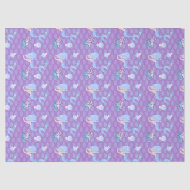 Papel De Seda Sereia (Frente )