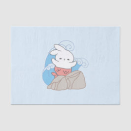 Papel De Seda Sereia Bunny Acomoda Uma Abertura De Verão